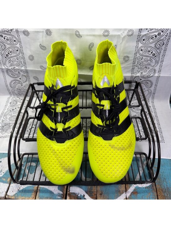 Adidas 2016 Ace 16.1 Primeknit FG/AG S76470 US 10.5 Football Soccer Cleats EUC main image 7